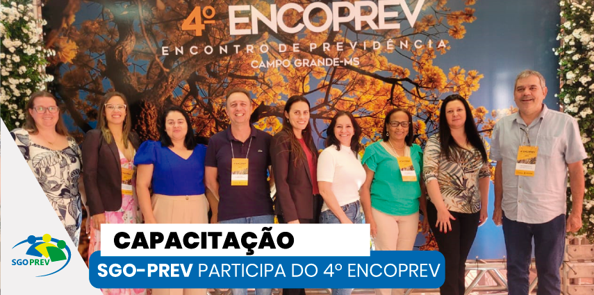 CONSELHEIROS DO SGO-PREV PARTICIPAM DO 4º ENCOPREV