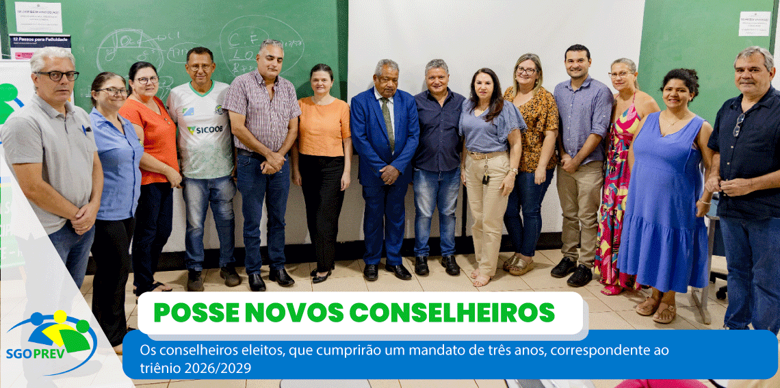 Posse dos Novos Conselheiros do SGO-PREV: Fortalecendo a Governança e o Controle Social 2026 a 2029