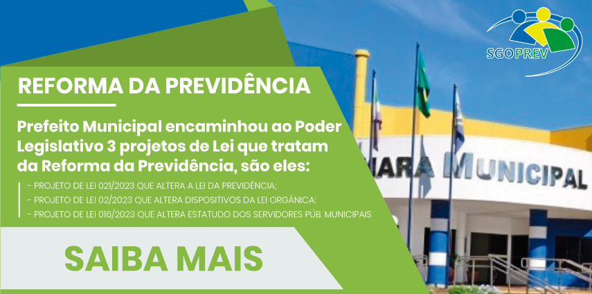 Reforma da Previdência dos Servidores Públicos de São Gabriel do Oeste